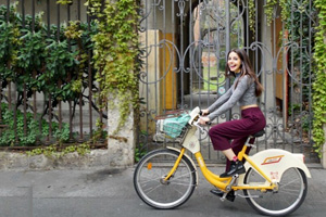 Milán en bicicleta