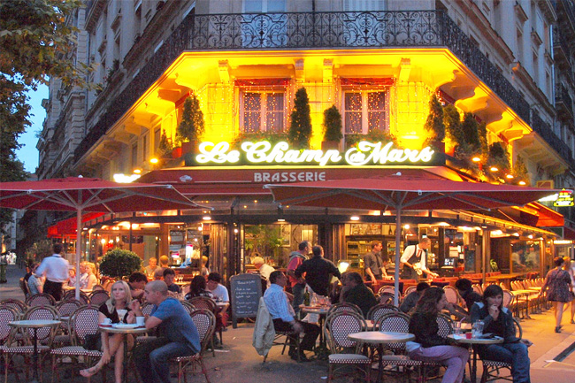 Brasserie en París