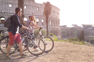 Alquilar una bicicleta en Roma